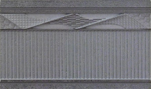 Бордюры El Molino Torso Plata Zocalo, цвет серый, поверхность матовая, прямоугольник, 150x250