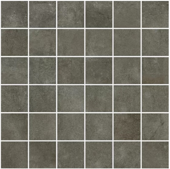 Мозаика Coliseumgres Expo Dark Mosaico 610110000975, цвет серый тёмный, поверхность матовая, квадрат, 300x300