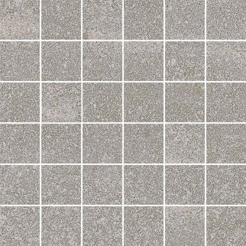 Мозаика Vives Aston Mosaico Bramber Gris, цвет серый, поверхность матовая, квадрат, 300x300