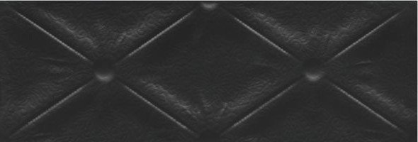 Бордюры Керамин Монро 5 фриз, цвет чёрный, поверхность матовая, прямоугольник, 400x132