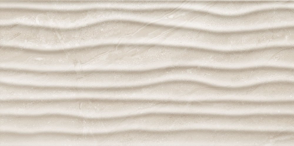 Декоративные элементы Tubadzin Sarda White STR, цвет бежевый, поверхность глянцевая, прямоугольник, 298x598