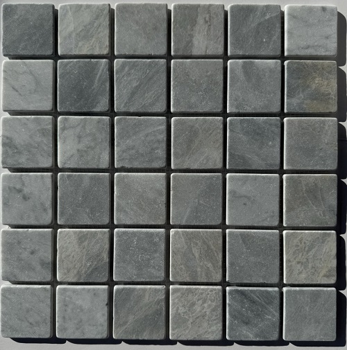 Мозаика Pixel Mosaic PIX338 Ice Grey, цвет серый, поверхность полированная, квадрат, 305x305