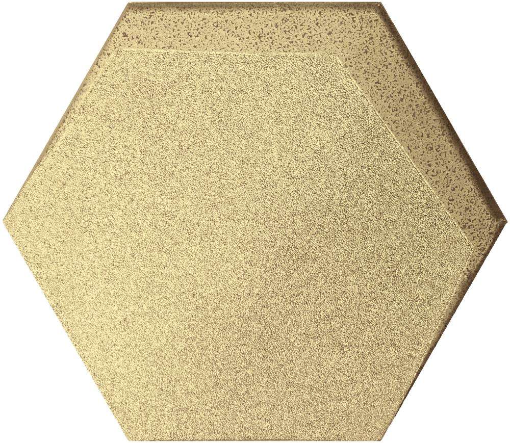 Декоративные элементы Dune Magnet Sugar Gold 188603, цвет золотой, поверхность сатинированная, шестиугольник, 150x170