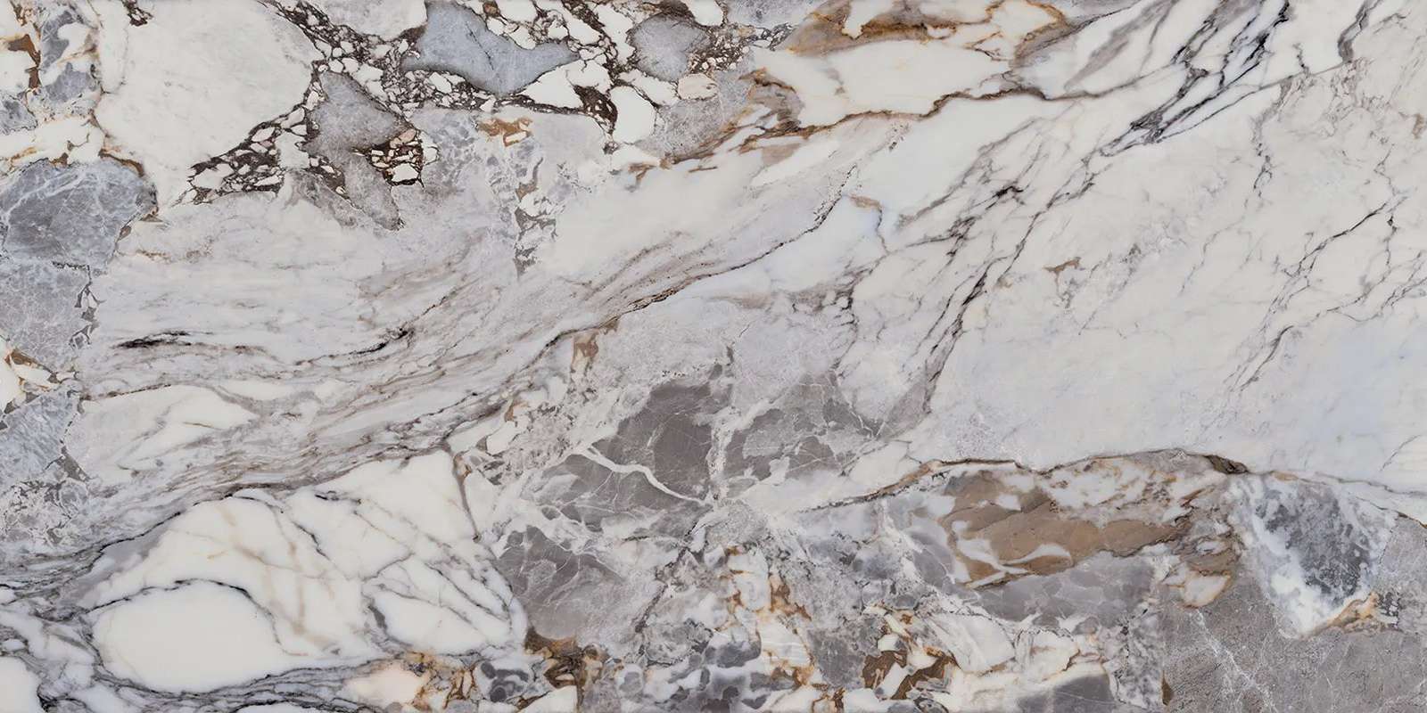 Керамогранит La Faenza Aesthetica AE UNI6 12 RM, цвет серый, поверхность лаппатированная, прямоугольник, 600x1200