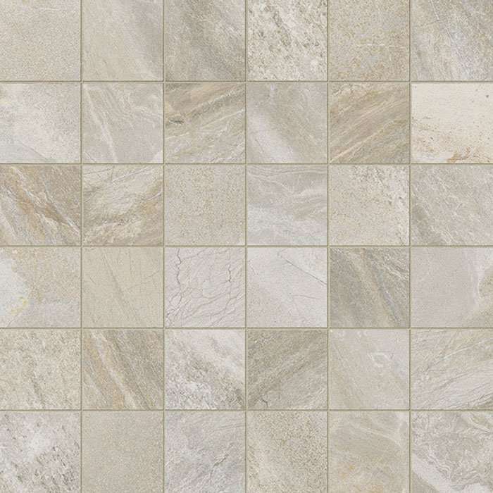 Мозаика Italon Magnetique White Mosaico 610110000081, цвет слоновая кость, поверхность матовая, квадрат, 300x300