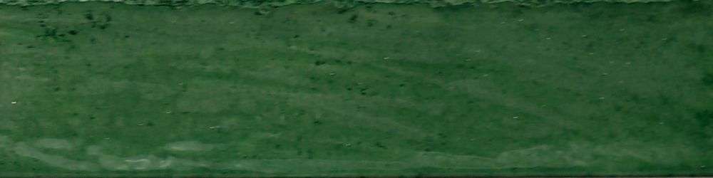 Керамическая плитка Monopole Martinica Green, цвет зелёный, поверхность глянцевая, под кирпич, 75x300