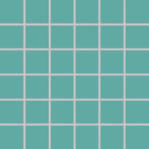 Мозаика Rako Pool GDM05467 (5x5), цвет бирюзовый, поверхность матовая, квадрат, 300x300