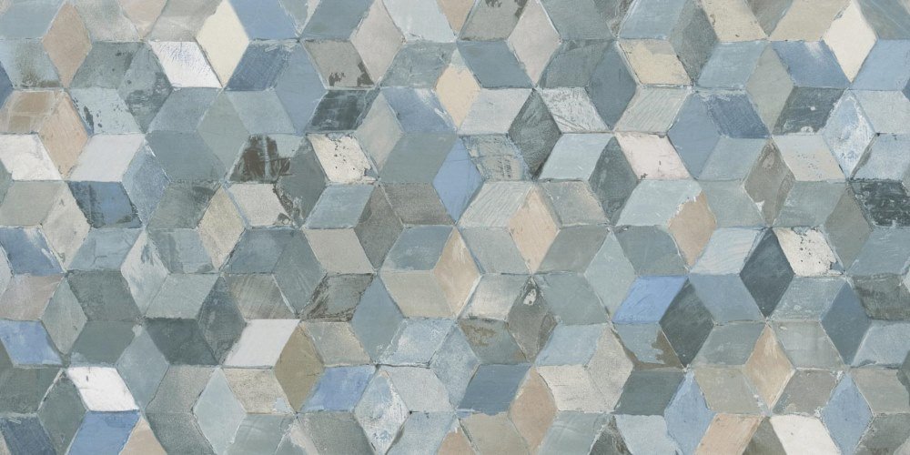 Керамогранит Naxos Pictura Faber Aquileia Soft Rett. 124757, цвет голубой, поверхность матовая, прямоугольник, 600x1200