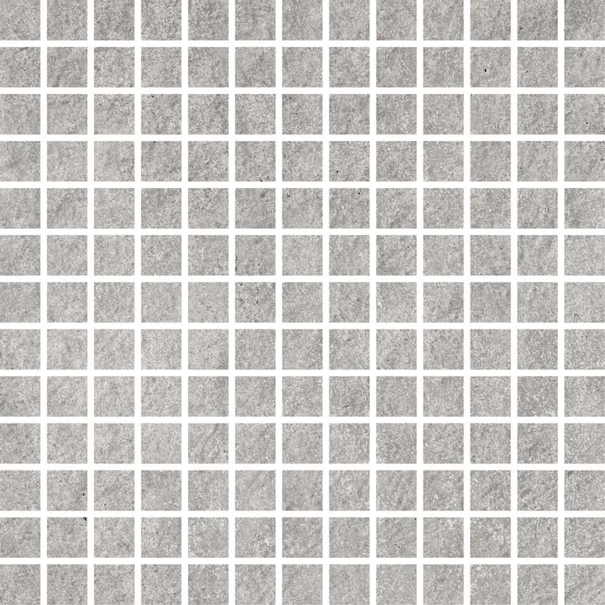 Мозаика Vives Mosaico Bunker Gris, цвет серый, поверхность матовая, квадрат, 300x300