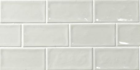Керамическая плитка El Barco Glamour Neutro, цвет белый, поверхность глянцевая, кабанчик, 75x150