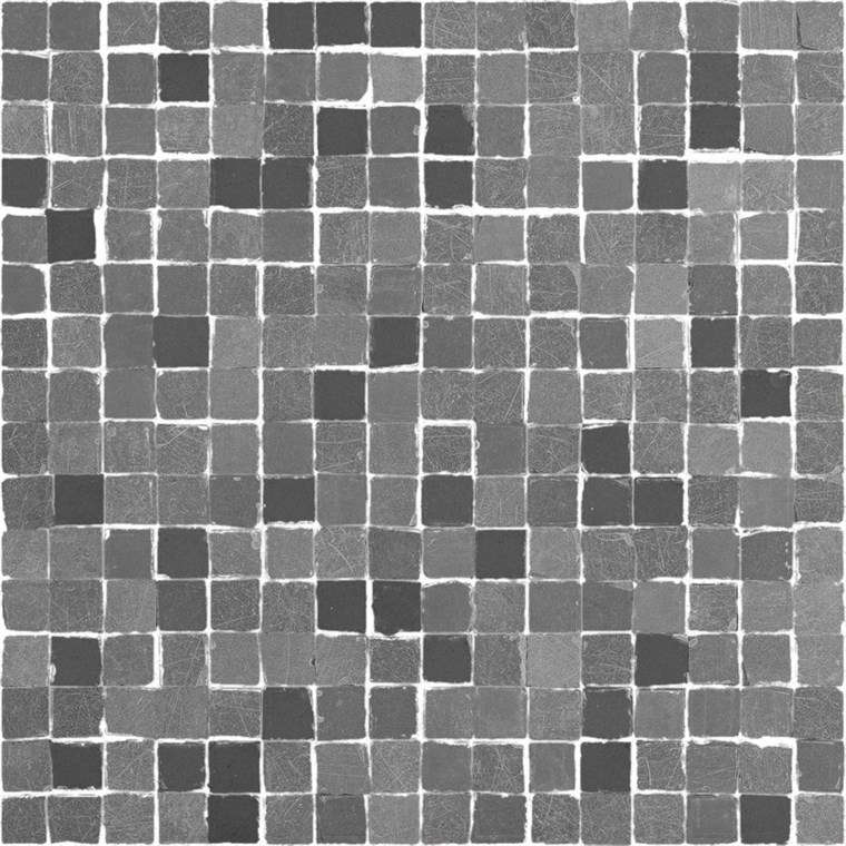 Мозаика Ragno Patina Asfalto Mosaico R71D, цвет серый, поверхность матовая, квадрат, 300x300