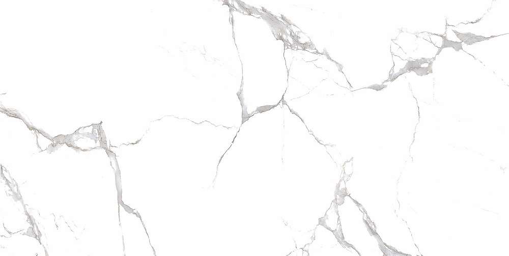 Керамогранит Realistik Emmy White Polished, цвет белый, поверхность противоскользящая, прямоугольник, 600x1200