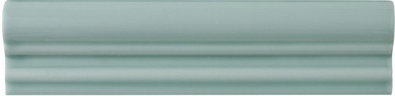 Бордюры Adex ADNE5633 Moldura Italiana PB Sea Green, цвет зелёный, поверхность глянцевая, прямоугольник, 50x200