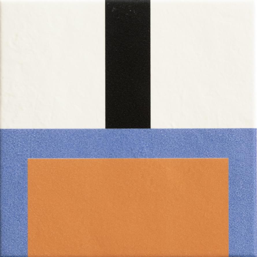 Декоративные элементы Mutina Margherita Scheme Ndm34, цвет разноцветный, поверхность матовая, квадрат, 205x205