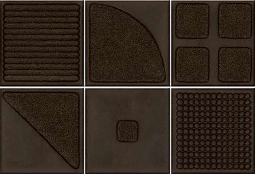 Керамическая плитка Vives Hanami Senko VIV-HAN-069, цвет коричневый, поверхность глянцевая, прямоугольник, 230x335