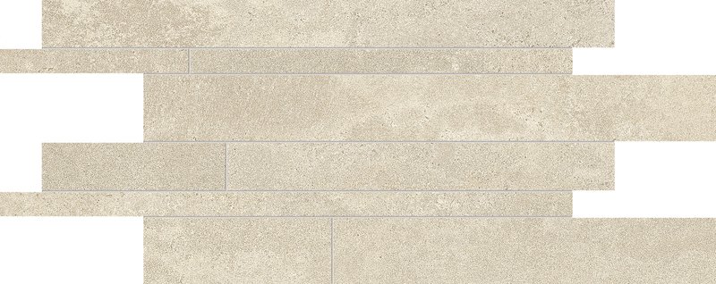 Мозаика Provenza Re-Play Concrete Listelli Sfalsati Sand EKGJ, цвет бежевый, поверхность матовая, под кирпич, 300x600