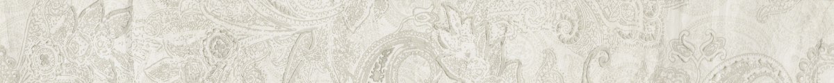 Бордюры Ascot Gemstone Listello Carpet White GNLC10, цвет белый, поверхность матовая, прямоугольник, 60x585