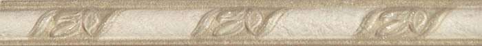 Бордюры Saloni List. Poseidon Mate Crema, цвет бежевый, поверхность матовая, прямоугольник, 30x310