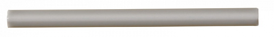 Бордюры Adex ADST5187 Bullnose Trim Graystone, цвет серый, поверхность глянцевая, прямоугольник, 7,5x148