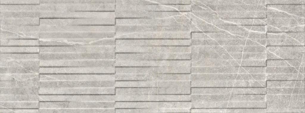 Керамическая плитка Baldocer Shetland Warha Shetland Moon Rect., цвет серый, поверхность матовая, прямоугольник, 333x1000