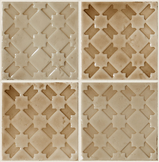 Декоративные элементы Grazia Shades Of Art Alcazar Sand ALCA2, цвет бежевый, поверхность глянцевая, квадрат, 130x130