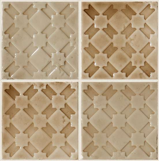 Декоративные элементы Grazia Shades Of Art Alcazar Sand ALCA2, цвет бежевый, поверхность глянцевая, квадрат, 130x130