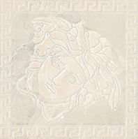 Вставки Versace Marble Toz Medusa Bianco 240381, цвет белый, поверхность лаппатированная, квадрат, 144x144