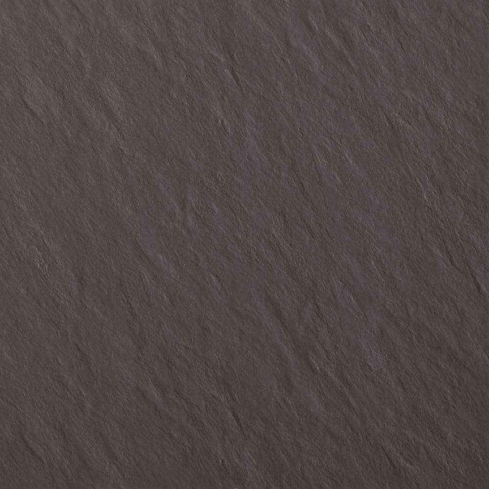 Керамогранит Paradyz Doblo Nero Gres Rekt. Struktura, цвет чёрный, поверхность структурированная, квадрат, 598x598