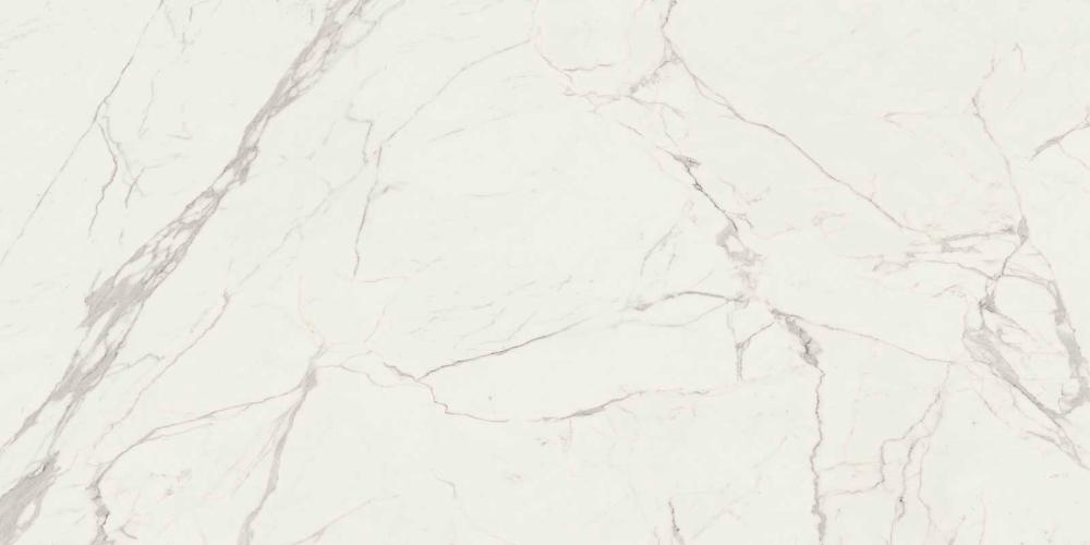 Широкоформатный керамогранит Marazzi Italy Grande Marble Look Statuario Book Match Faccia A Lux Stuoiato M37M, цвет белый, поверхность сатинированная, прямоугольник, 1600x3200