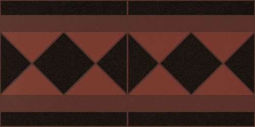 Бордюры Vives Barnet Cenefa Basildon Terra, цвет терракотовый, поверхность матовая, прямоугольник, 158x316
