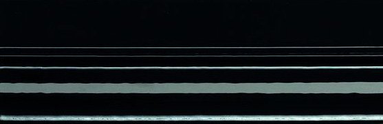 Бордюры Grazia Vintage Finale Black FIV7, цвет чёрный, поверхность глянцевая, прямоугольник, 65x200