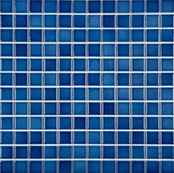 Мозаика NS Mosaic PW2323-25, цвет синий, поверхность глянцевая, квадрат, 300x300