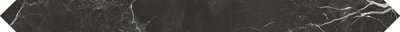 Бордюры Vitra Marmori Бордюр Сан Лорен Черный Лаппато K945612LPR01VTE0, цвет чёрный, поверхность лаппатированная, прямоугольник, 70x600