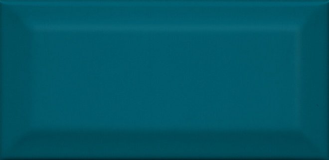 Керамическая плитка Kerama Marazzi Клемансо бирюзовый грань 16057, цвет бирюзовый, поверхность глянцевая, прямоугольник, 74x150