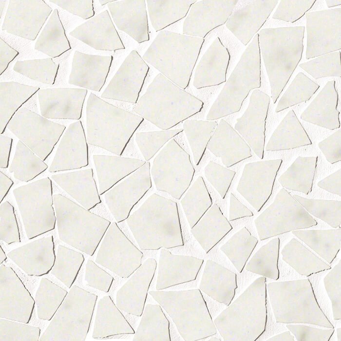 Мозаика Fap R.D.Carrara Schegge Gres Mos. fNI7, цвет белый, поверхность глянцевая, квадрат, 300x300