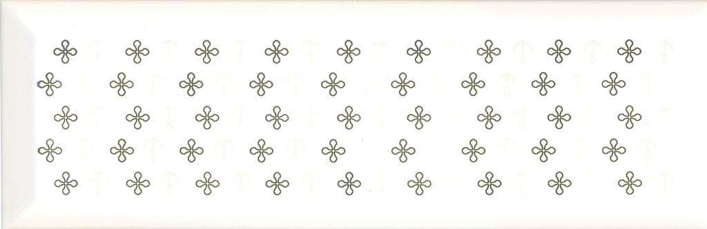 Декоративные элементы Maritima Maritima Anclas Blanco, цвет белый, поверхность глянцевая, кабанчик, 100x300