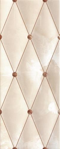 Керамическая плитка Goldencer Nuvolato Capitone Cream, цвет бежевый, поверхность матовая, прямоугольник, 235x580