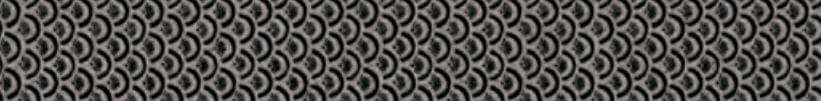 Керамогранит Ornamenta Maiolicata Fish Black M15120FIBK, цвет серый чёрный, поверхность матовая, прямоугольник, 150x1200