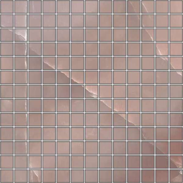 Мозаика FMG Onice Malaga Mosaico Lucidato LU30758, цвет сиреневый, поверхность полированная, квадрат, 300x300