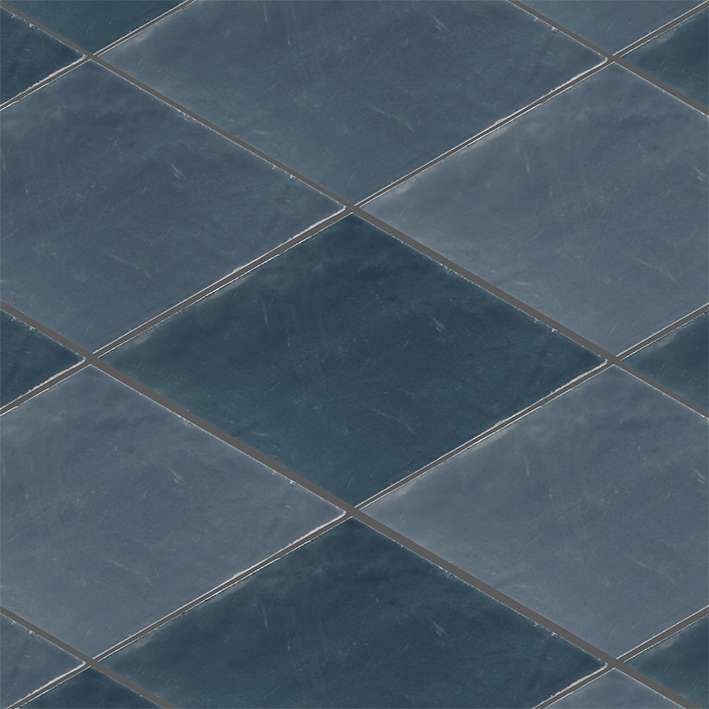 Керамическая плитка L'Antic Colonial Rhombus Navy L138001231, цвет синий, поверхность матовая, ромб, 150x260