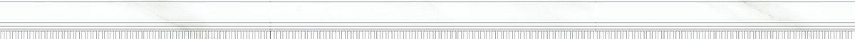 Бордюры Eurotile Madison Border 883, цвет белый серый, поверхность глянцевая, прямоугольник, 40x900