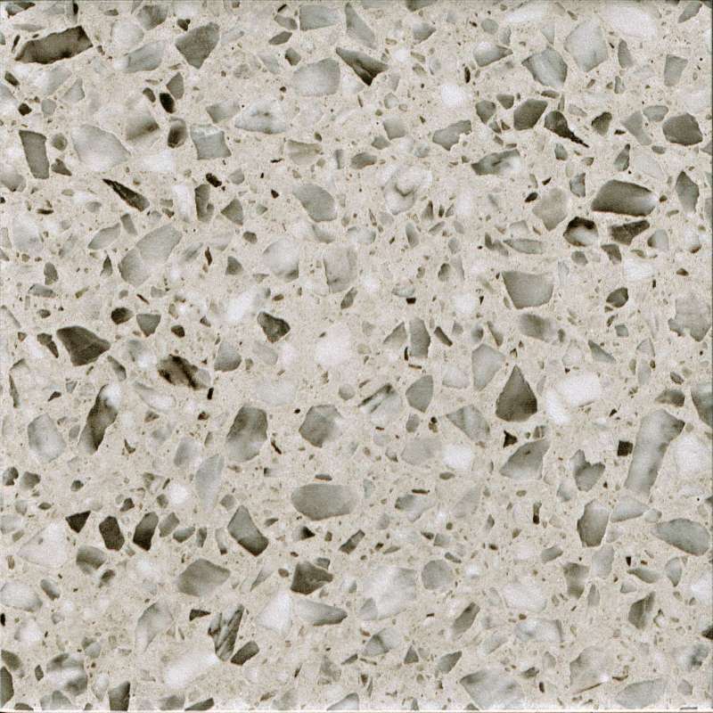Керамогранит Cir Venezia Gesso 1059937, цвет серый, поверхность матовая, квадрат, 200x200