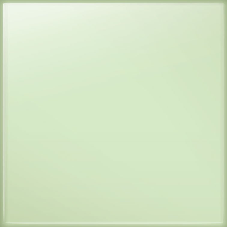 Керамическая плитка Tubadzin Pastel Pistacjowy, цвет зелёный, поверхность глянцевая, квадрат, 200x200