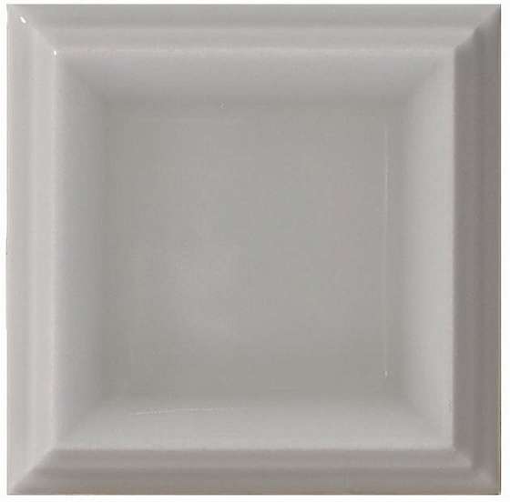 Керамическая плитка Adex ADST1079 Liso Framed Graystone, цвет серый, поверхность глянцевая, квадрат, 73x73