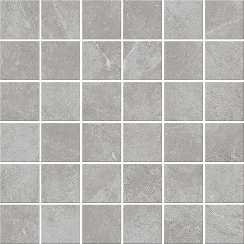 Мозаика Monocibec Charisma Trend Mos (4,7X4,7) 107753, цвет серый, поверхность матовая, квадрат, 300x300
