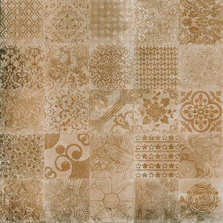 Декоративные элементы Exagres Alhamar Decorative Paja, цвет бежевый, поверхность матовая, квадрат, 330x330