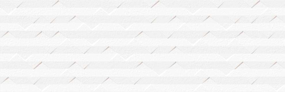 Керамическая плитка Vives Ritmo Mapale-R Nieve, цвет белый, поверхность матовая рельефная, прямоугольник, 320x990