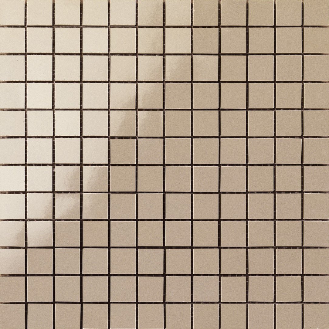 Мозаика Ragno Mosaico Khaki R4ZC, цвет бежевый, поверхность глянцевая, квадрат, 300x300