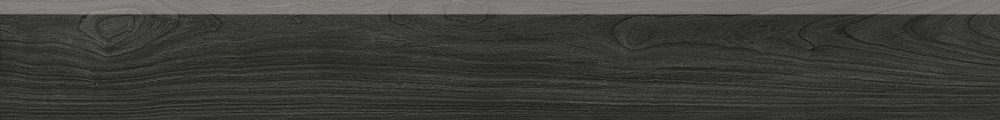 Бордюры Italon Room Black Wood Battiscopa 610130004108, цвет чёрный, поверхность патинированная, прямоугольник, 72x600