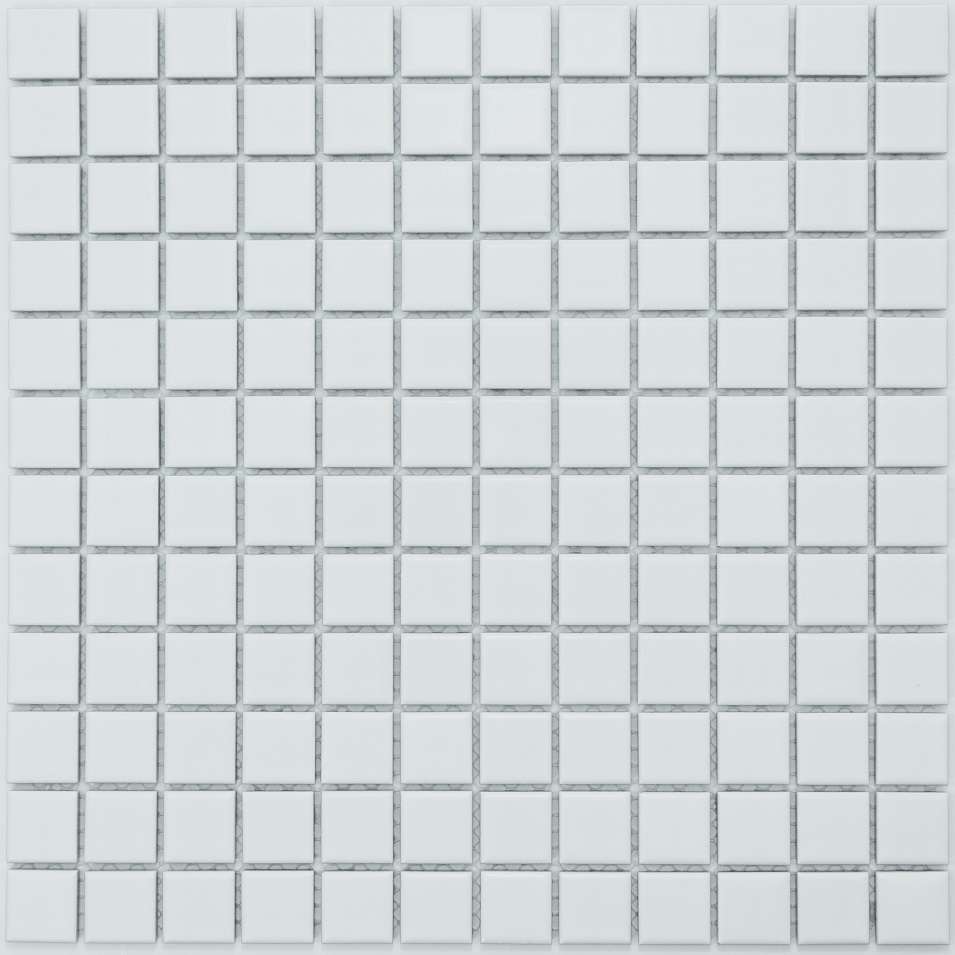 Мозаика NS Mosaic P-521, цвет белый, поверхность матовая, квадрат, 300x300